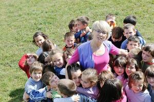 voorschoolse kinderen foto