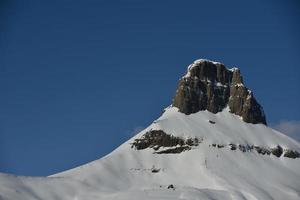 berg winter natuur foto