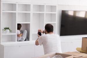 fotoshoot met kindermodel foto