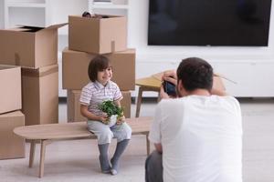 fotoshoot met kindermodel foto