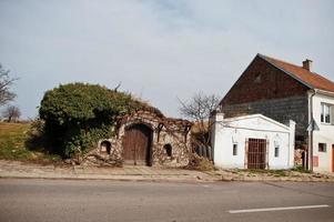 wijnkelders in Zuid-Moravië, Tsjechië. foto