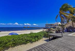 playa del carmen quintana roo mexico 2022 ultramar veerboot naar cozumel eiland in playa del carmen mexico. foto