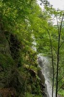 waterval in het bos foto