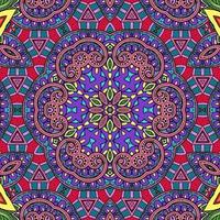 kleurrijk mandala bloemenpatroon boho symmetrisch 664 foto