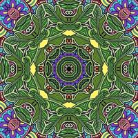 kleurrijk mandala bloemenpatroon boho symmetrisch 242 foto