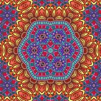 kleurrijk mandala bloemenpatroon boho symmetrisch 603 foto