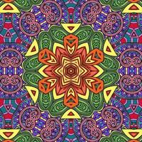 kleurrijk mandala bloemenpatroon boho symmetrisch 672 foto