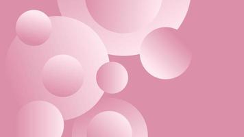 geometrische gradiëntachtergrond van pacific roze gekleurde cirkelvorm. Pacific roze kleurenthema. presentatie achtergrondontwerp. foto