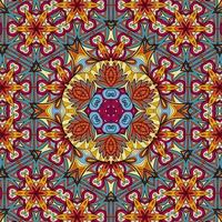 luxe patroon achtergrond mandala batik kunst door hakuba design 419 foto