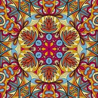 luxe patroon achtergrond mandala batik kunst door hakuba design foto