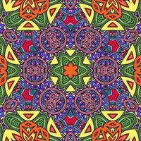 kleurrijk mandala bloemenpatroon boho symmetrisch 740 foto