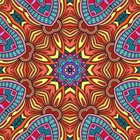 kleurrijk mandala bloemenpatroon boho symmetrisch 281 foto