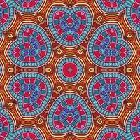 kleurrijk mandala bloemenpatroon boho symmetrisch 619 foto