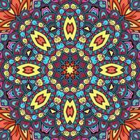kleurrijk mandala bloemenpatroon boho symmetrisch 292 foto