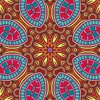 kleurrijk mandala bloemenpatroon boho symmetrisch 224 foto