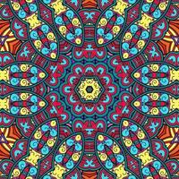 kleurrijk mandala bloemenpatroon boho symmetrisch 583 foto