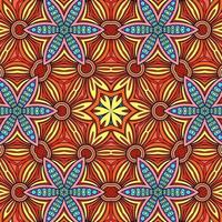 kleurrijk mandala bloemenpatroon boho symmetrisch 472 foto