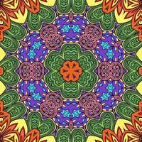 kleurrijk mandala bloemenpatroon boho symmetrisch 693 foto