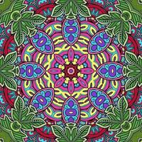 kleurrijk mandala bloemenpatroon boho symmetrisch 266 foto