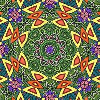 kleurrijk mandala bloemenpatroon boho symmetrisch 153 foto