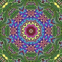 kleurrijk mandala bloemenpatroon boho symmetrisch 340 foto