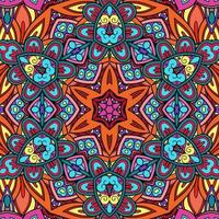 kleurrijk mandala bloemenpatroon boho symmetrisch 557 foto