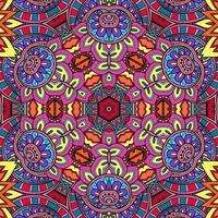 kleurrijk mandala bloemenpatroon boho symmetrisch 454 foto