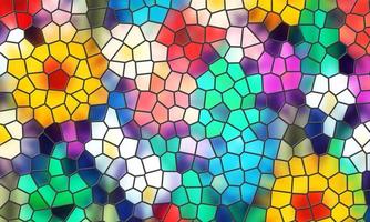 kleurrijke gebrandschilderd glas abstracte achtergrond foto