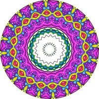 glitter mandala achtergrond met geweldige kleuren foto