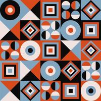 kleurrijk neogeometrisch patroon. moderne abstracte stijl foto