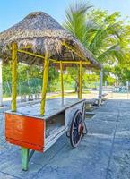 berijdbare tropische sapwinkel op wielen playa del carmen mexico foto