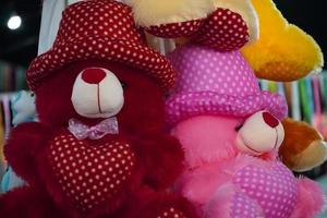 teddybeer in teddy winkel hd. foto