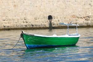 acre Israël 18 januari 2020. de oude havenstad Akko in het noordwesten van Israël aan de Middellandse Zee. foto