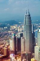 skyline van Kuala Lumpur - Maleisië