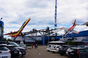 sinsheim, Duitsland - mai 2022 vliegtuigen in sinsheim museum foto