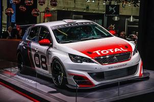 Frankfurt - september 2015 peugeot 308 racing kop wrc wtcc gepresenteerd foto