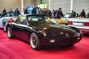 friedrichshafen - mei 2019 zwart porsche 914 gt targa 1971 Bij motorwereld klassiekers bodensee Aan mei 11, 2019 in friedrichshafen, Duitsland foto