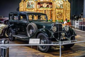 sinsheim, Duitsland - mai 2022 zwart maybach dsh 1934 foto