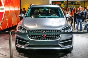 Frankfurt - september 2015 borgward bx7 gepresenteerd Bij iaa Internation foto