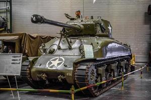 sinsheim, Duitsland - mai 2022 Amerikaans ons medium tank Sherman m4 a1 ww2 foto