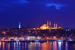 istanbul blauwe moskee foto