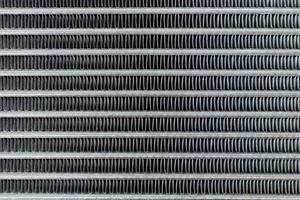 de airconditioning spoelen auto close-up textuur afbeelding. foto