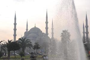 kalkoen istambul moskee foto