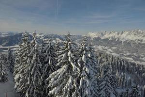 winter berglandschap foto