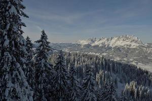 winter berglandschap foto