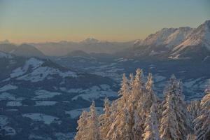 winter berglandschap foto