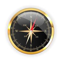kompas richting icoon voor web ontwerp geïsoleerd Aan wit achtergrond. illustratie foto