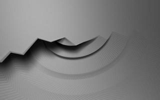 geometrische abstracte uniforme achtergrond. 3D render foto