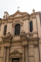 grote kerk in het centrum van Rome, Italië. foto