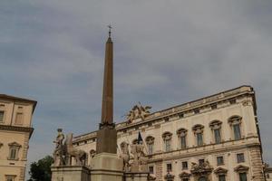 Rome, Italië, 2022 - Rome, de consulta gebouw in quirinale vierkant. foto